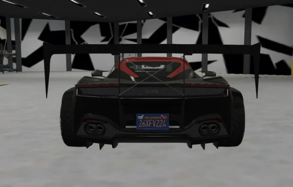 Grotti Furia WideBody DEBADGED - FIVEM READY - ADDON - Image 4
