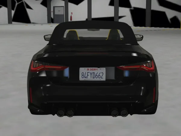 BMW M4 Convertible G83 2021 DEBADGED - FIVEM READY - ADDON - Image 4