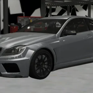 Mercedes-Benz C63 AMG Coupe 2012 DEBADGED - FIVEM READY - ADDON
