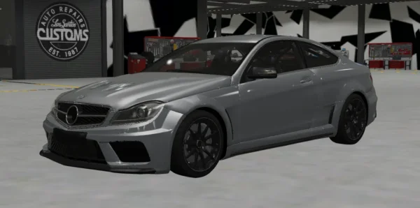 Mercedes-Benz C63 AMG Coupe 2012 DEBADGED - FIVEM READY - ADDON