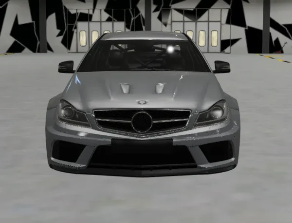 Mercedes-Benz C63 AMG Coupe 2012 DEBADGED - FIVEM READY - ADDON - Image 2