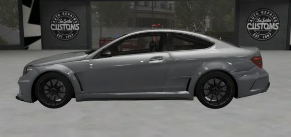 Mercedes-Benz C63 AMG Coupe 2012 DEBADGED - FIVEM READY - ADDON - Image 5