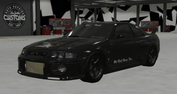 Nissan Skyline GT-R R33 1997 DEBADGED - FIVEM READY - ADDON