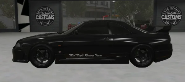Nissan Skyline GT-R R33 1997 DEBADGED - FIVEM READY - ADDON - Image 5