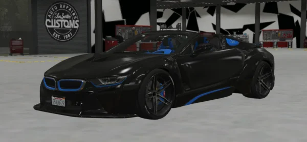 BMW I8 Liberty Walk Roadster DEBADGED - FIVEM READY - ADDON