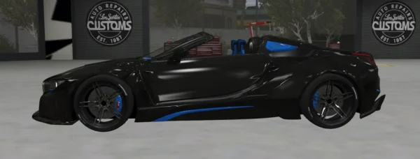 BMW I8 Liberty Walk Roadster DEBADGED - FIVEM READY - ADDON - Image 5