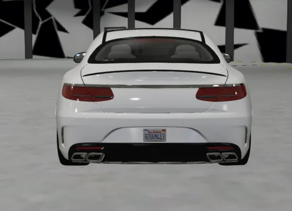 Mercedes Benz S63 AMG Coupe 2020 DEBADGED - FIVEM READY - ADDON - Image 4