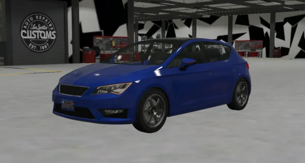 Seat Leon FR 2019 DEBADGED - FIVEM READY - ADDON