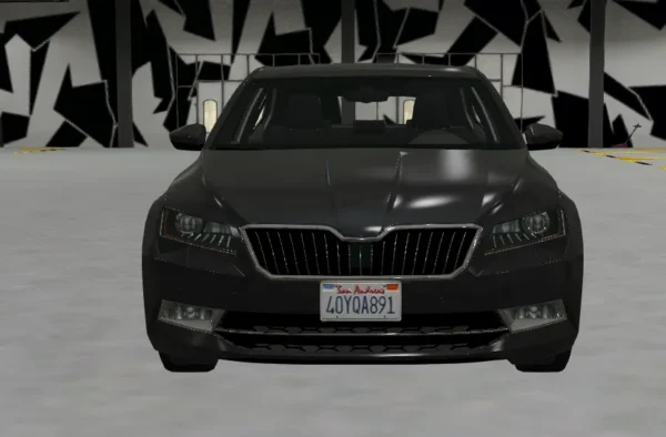 Skoda Superb 2015 DEBADGED - FIVEM READY - ADDON - Image 2