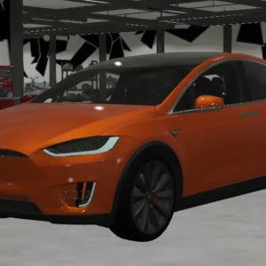 Tesla Model X P90D 2016 DEBADGED - FIVEM READY - ADDON