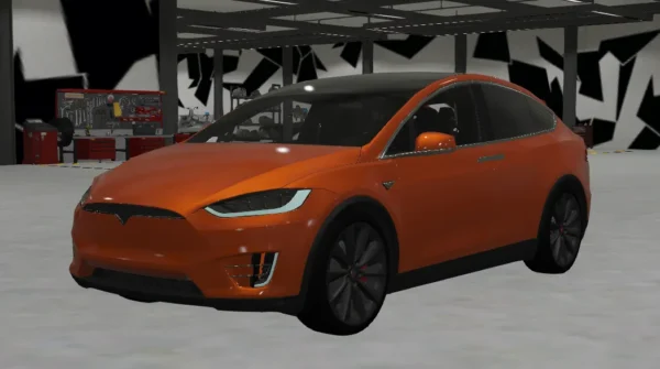 Tesla Model X P90D 2016 DEBADGED - FIVEM READY - ADDON