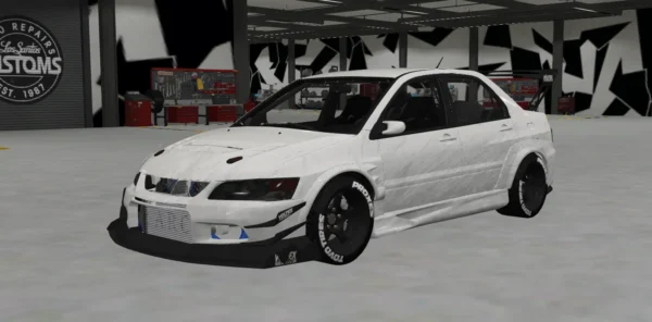 Mitsubishi Lancer Evolution IX Voltex DEBADGED - FIVEM READY - ADDON