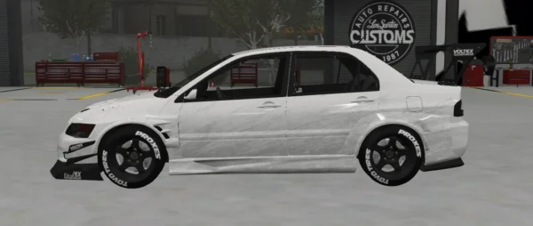 Mitsubishi Lancer Evolution IX Voltex DEBADGED - FIVEM READY - ADDON - Image 4