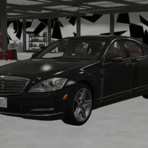 Mercedes-Benz S500 L 4MATIC 2012 DEBADGED - FIVEM READY - ADDON