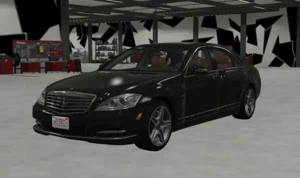 Mercedes-Benz S500 L 4MATIC 2012 DEBADGED - FIVEM READY - ADDON