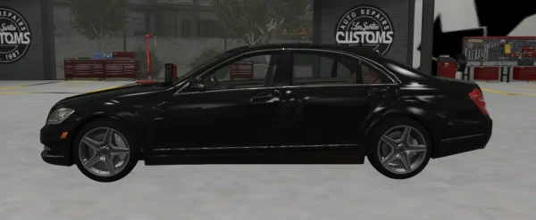 Mercedes-Benz S500 L 4MATIC 2012 DEBADGED - FIVEM READY - ADDON - Image 5