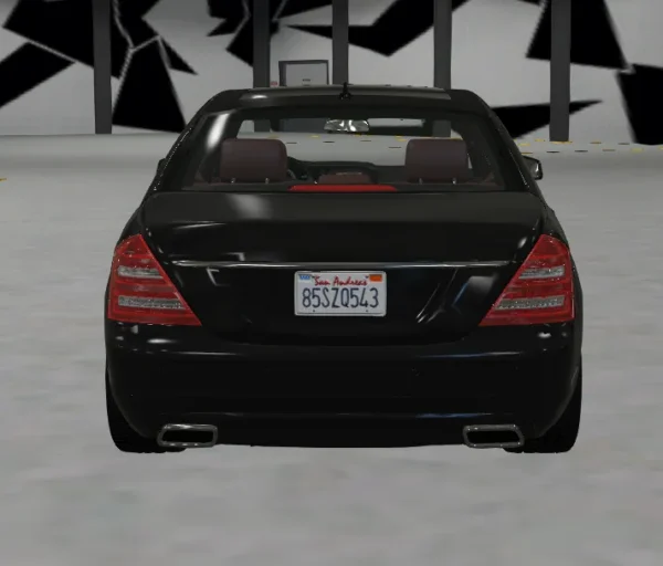 Mercedes-Benz S500 L 4MATIC 2012 DEBADGED - FIVEM READY - ADDON - Image 4