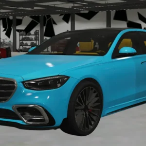 Mercedes-Benz S-class S500 W223 AMG Line 2022 DEBADGED - FIVEM READY - ADDON