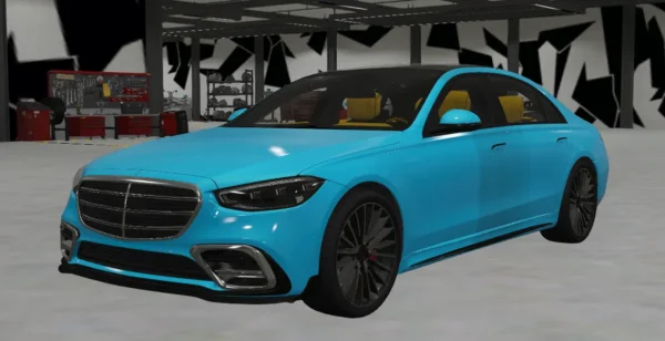 Mercedes-Benz S-class S500 W223 AMG Line 2022 DEBADGED - FIVEM READY - ADDON