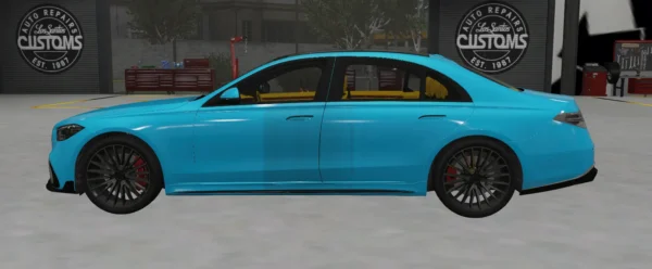 Mercedes-Benz S-class S500 W223 AMG Line 2022 DEBADGED - FIVEM READY - ADDON - Image 5