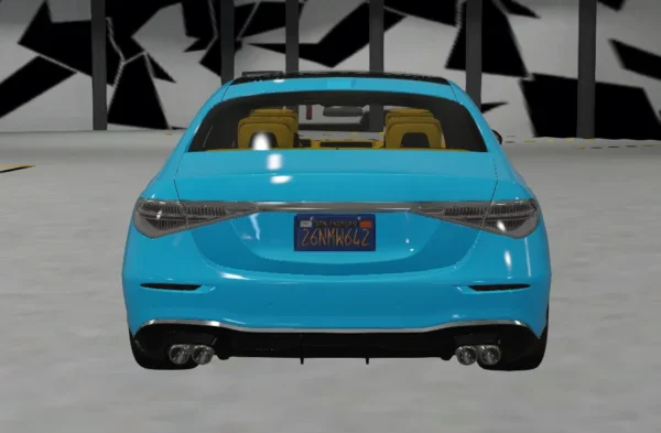 Mercedes-Benz S-class S500 W223 AMG Line 2022 DEBADGED - FIVEM READY - ADDON - Image 4