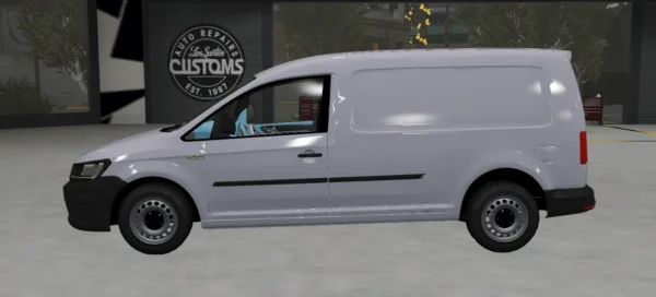 Volkswagen Caddy DEBADGED - FIVEM READY - ADDON  h - Image 5