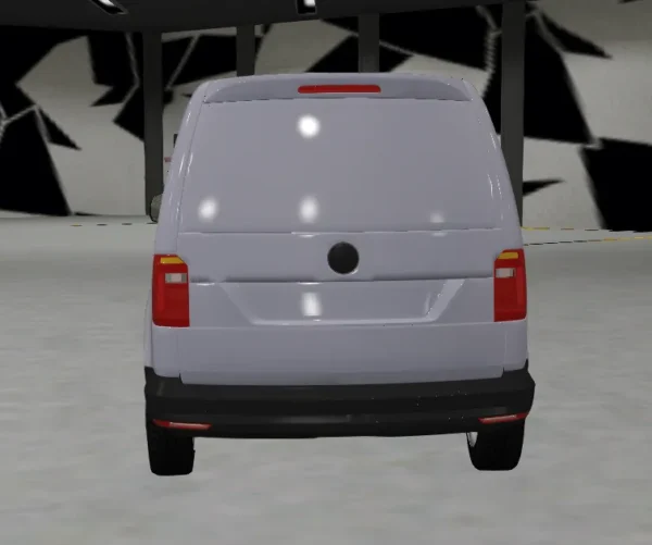 Volkswagen Caddy DEBADGED - FIVEM READY - ADDON  h - Image 4