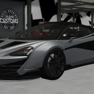 McLaren 600LT Spider DEBADGED - FIVEM READY - ADDON