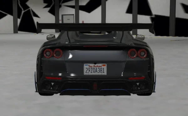 MANSORY Ferrari 812 Stallone GTS DEBADGED - FIVEM READY - ADDON - Image 4