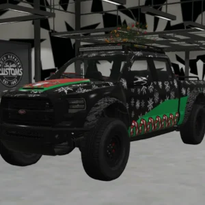Vapid Caracara 4x4 Christmas-themed LORE FRIENDLY - FIVEM READY - ADDON
