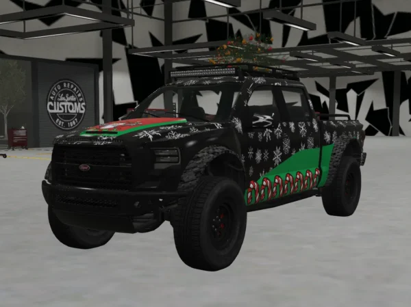 Vapid Caracara 4x4 Christmas-themed LORE FRIENDLY - FIVEM READY - ADDON