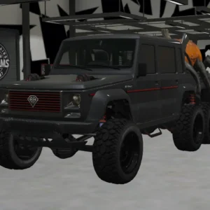 Benefactor Dubsta 6x6 LORE FRIENDLY - FIVEM READY - ADDON